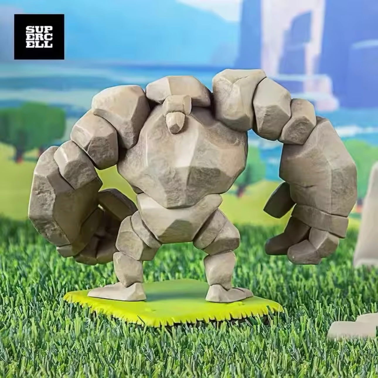 Supercell Clash of Clans Golem Stone Man CLASH Victory Series