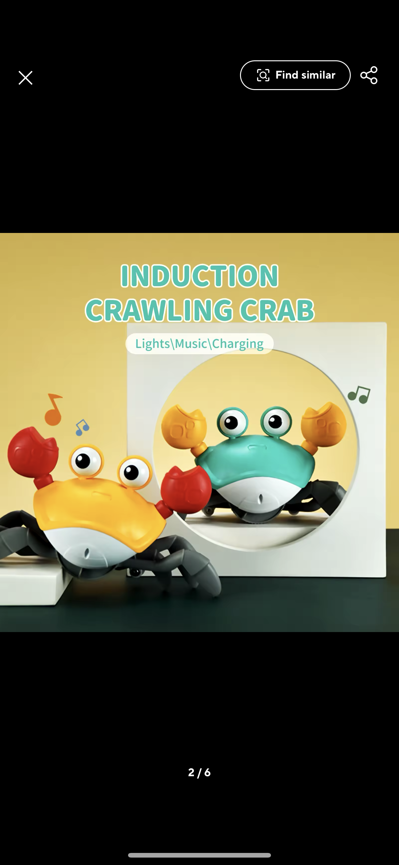 Interactive Dancing Crab Toy – Musical, Light-Up Crawling & Chase Fun for Babies and Toddlers