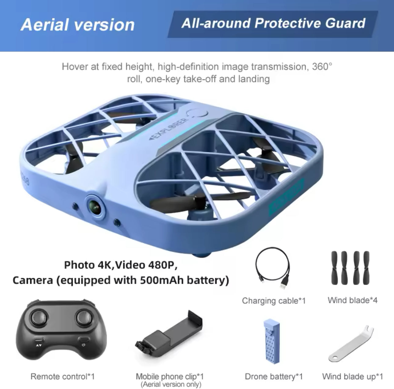 JJRC H107 Drone wifi fpv drones with 4k/8k HD camera