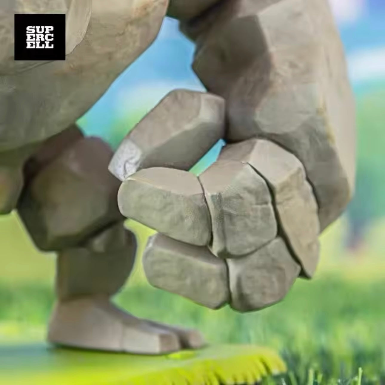 Supercell Clash of Clans Golem Stone Man CLASH Victory Series