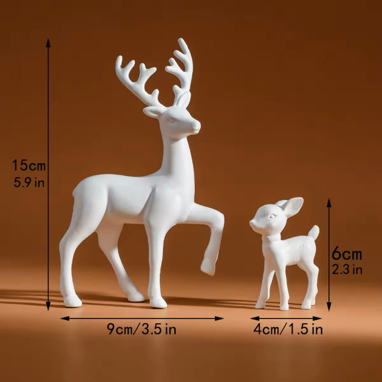 2 pcs, Room Decor Mother Deer Cute Room Decor