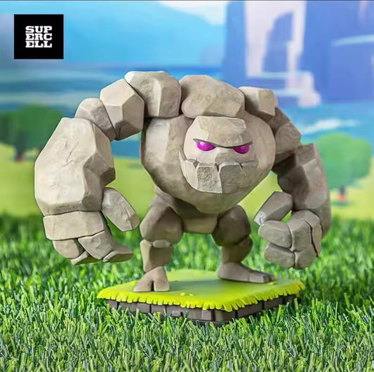 Supercell Clash of Clans Golem Stone Man CLASH Victory Series