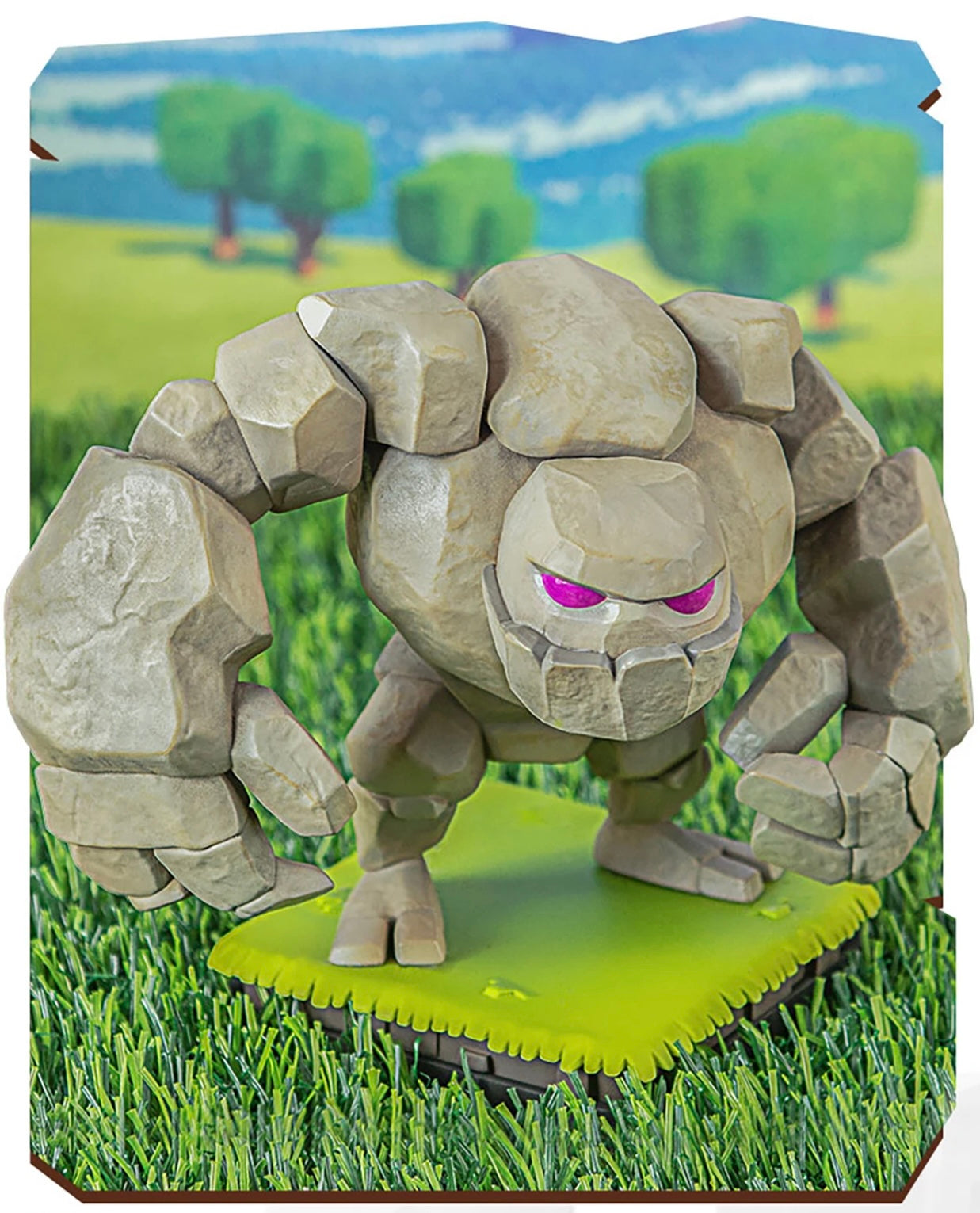 Supercell Clash of Clans Golem Stone Man CLASH Victory Series