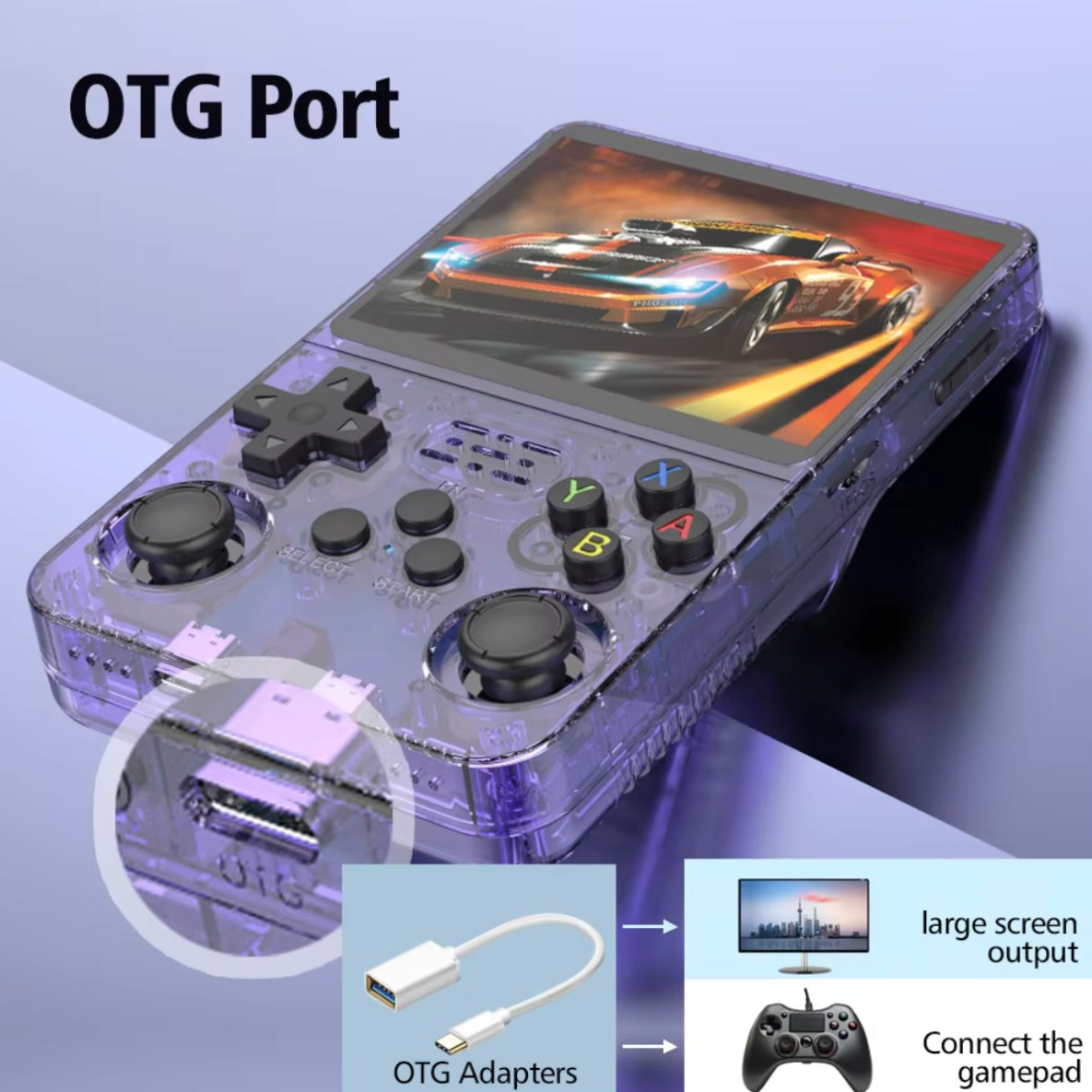 R36S Portable Gaming Console – 20,000+ Classic & Modern Games in One Device