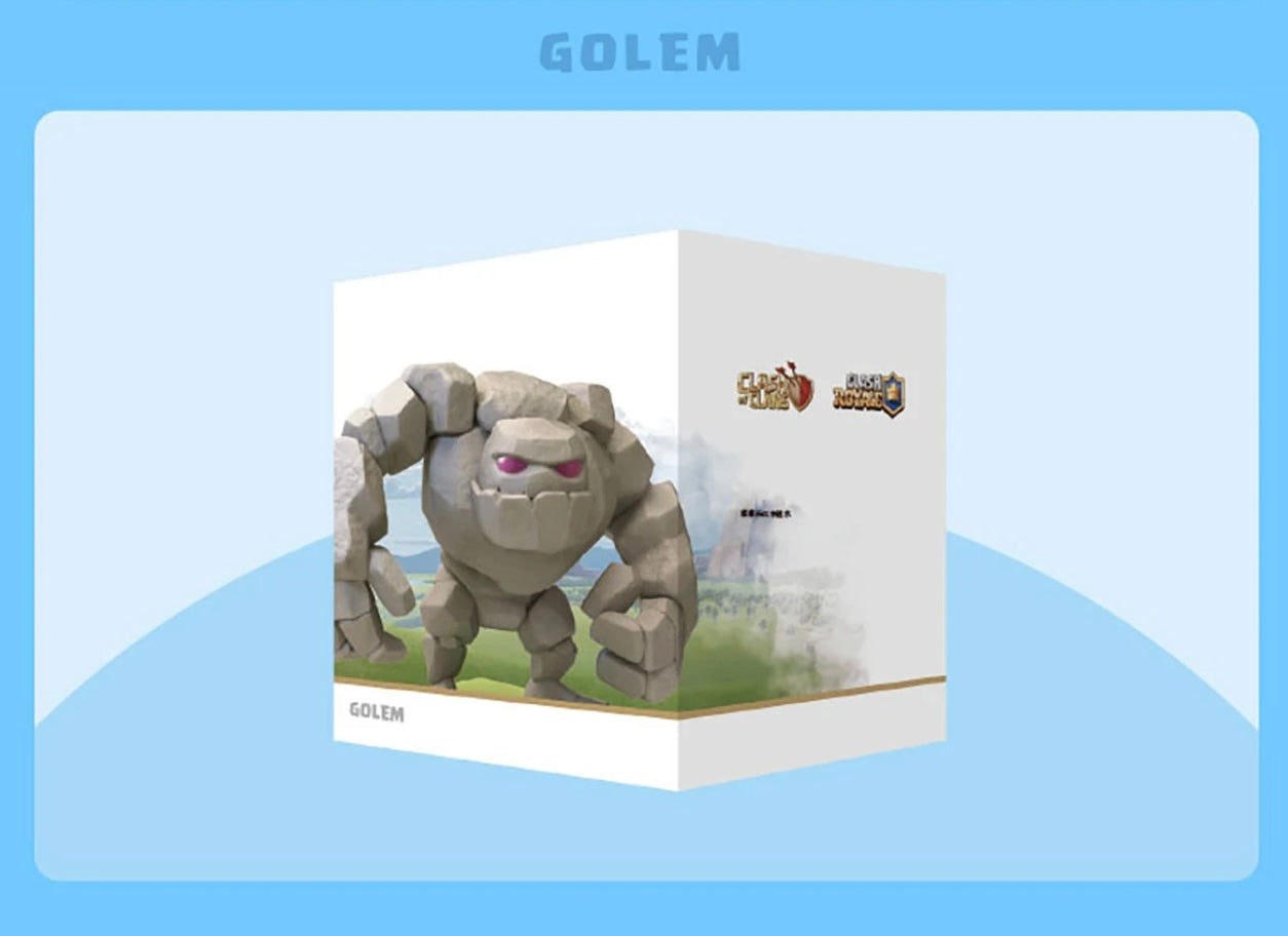 Supercell Clash of Clans Golem Stone Man CLASH Victory Series