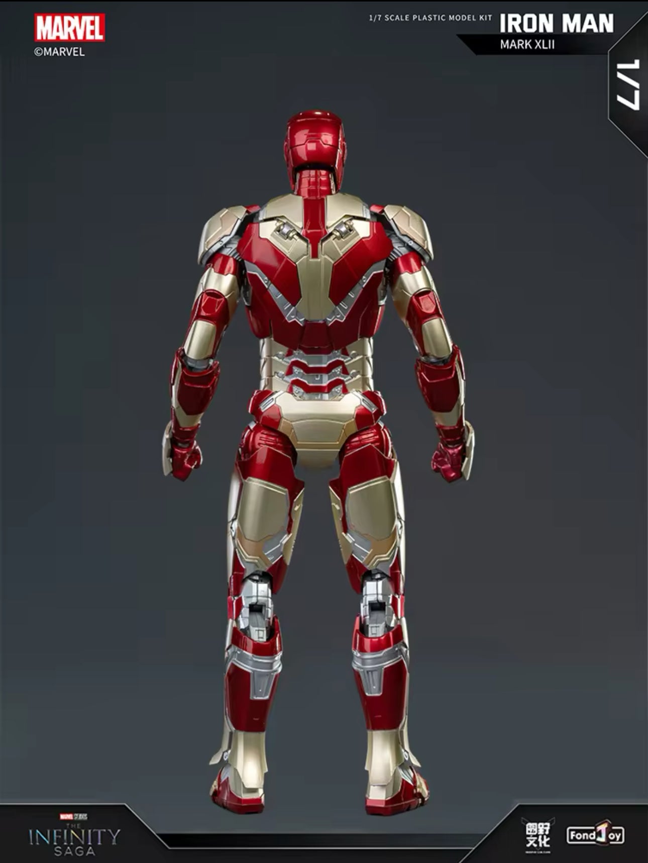 1:7 Scale Original FondJoy Iron Man MARK XL11 DIY Action Figure - Tony Stark Legend Collection - Premium Collectible Model