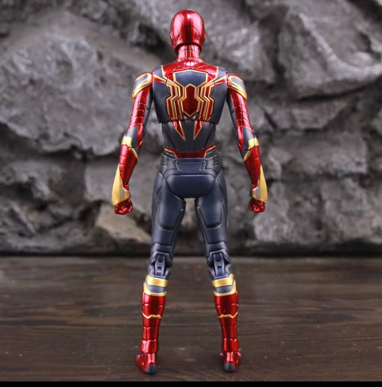 ZD Toys Iron Spider-Man 7’’ Action Figure - Avengers Endgame Marvel Legends Series - Tom Holland Iron Spider Collectible Model